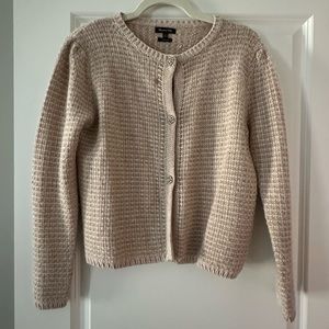 Massimo Dutti pale pink cardigan size S